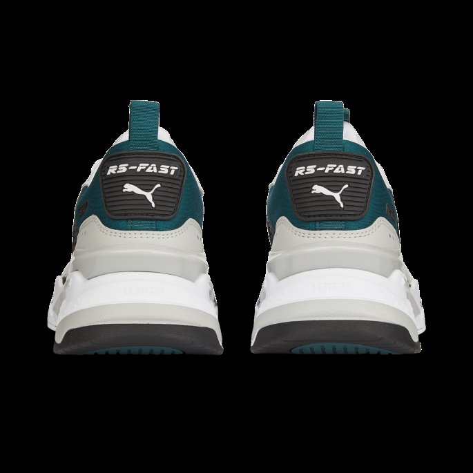 Hvit-grå Fiolett Puma På Tilbud Rs-fast Limiter Sneakers I Semsket Skinn