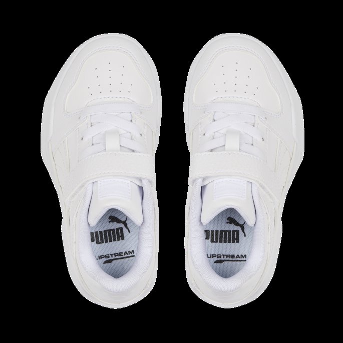 Puma På Tilbud Hvit-hvit Slipstream Skinn Alternativ Lukking Barnesko