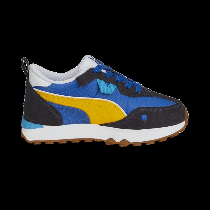 Royal-new Navy Puma På Tilbud Rider Fv Essentials Joggesko Barn