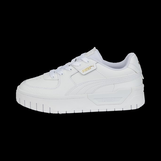 Puma På Tilbud Hvit Cali Dream Skinn Joggesko Ungdom