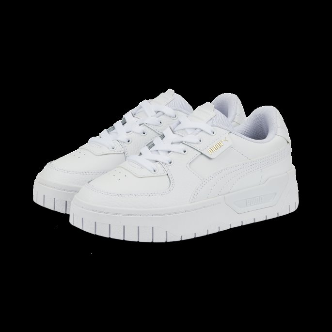 Cali Dream Leather Joggesko Store Barn Puma På Tilbud Hvit