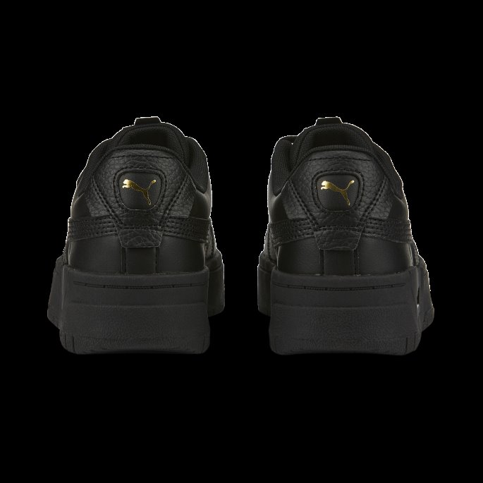 Puma På Tilbud Sort Cali Dream Leather Joggesko Store Barn