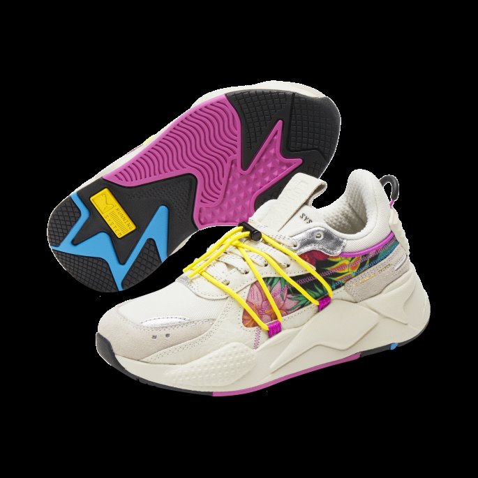Puma På Tilbud Grå-amazon Grønn-bubblegum Rs-x Sneakers Store Barn