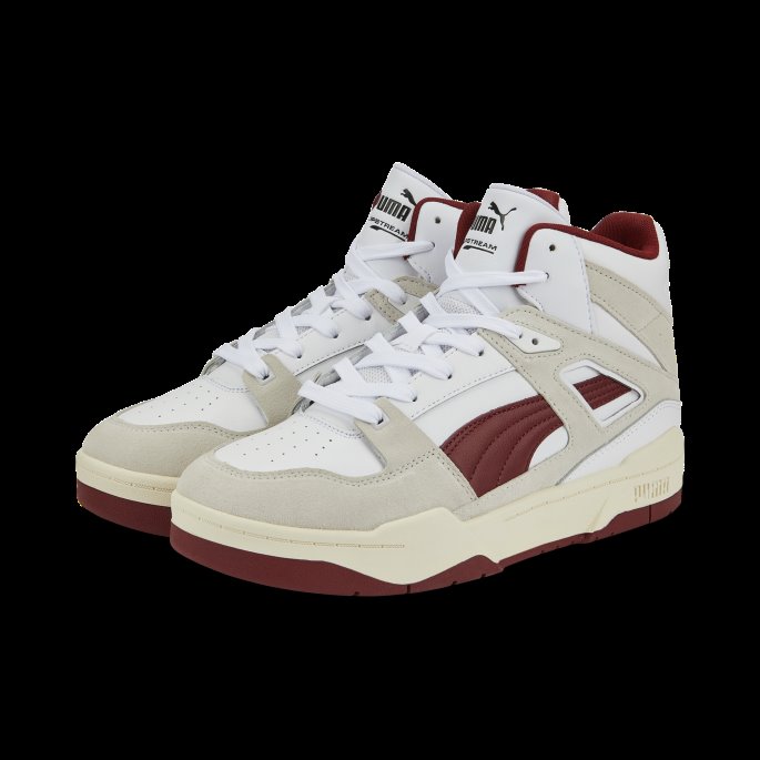 Hvit-nimbus Sky-rød Slipstream Hi Heritage Joggesko Puma På Tilbud