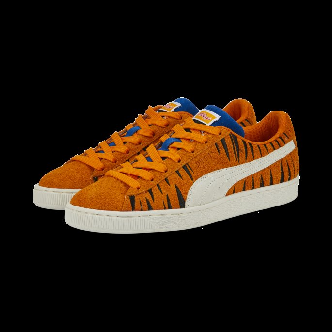 Puma På Tilbud X Frosted Flakes Semsket Sneakers Flamme Oransje-dampaktig Grå