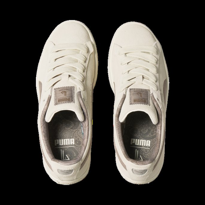 Puma På Tilbud X Lauren London Semsket Sneakers Kvinner Vaniljeis-sopp