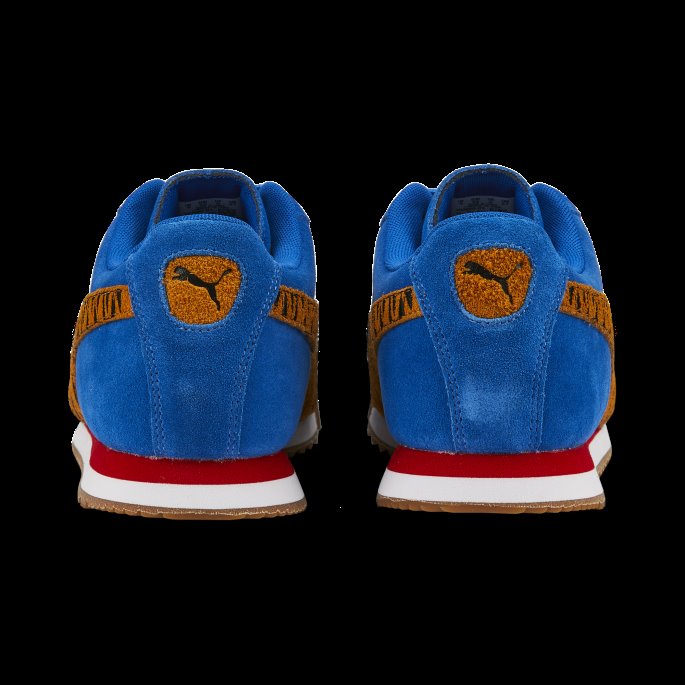 Puma På Tilbud X Frostede Flak Roma Joggesko Lapis Blåflamme Oransje