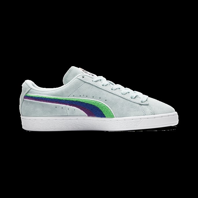 Semsket Klassiske Pride Joggesko Puma På Tilbud Lys Aqua-white