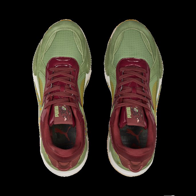 Puma På Tilbud X Masters Of The Universe Rs-x Battle Cat Joggesko Dill-safran-brent Russet