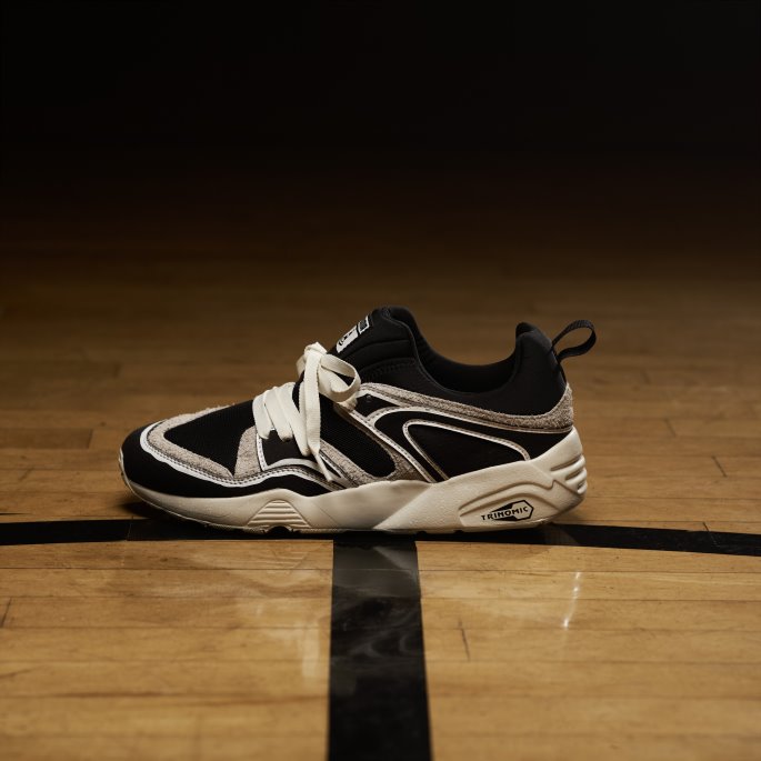 Puma På Tilbud X Joshua Vides Blaze Of Glory Joggesko Svart-nimbus Sky-hvit