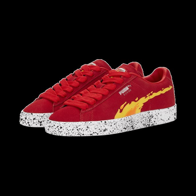 Puma På Tilbud X Paw Patrol Semsket Sneakers Ungdom Høyrisiko Rød-hvit
