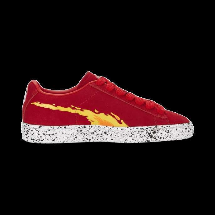Puma På Tilbud X Paw Patrol Semsket Sneakers Ungdom Høyrisiko Rød-hvit