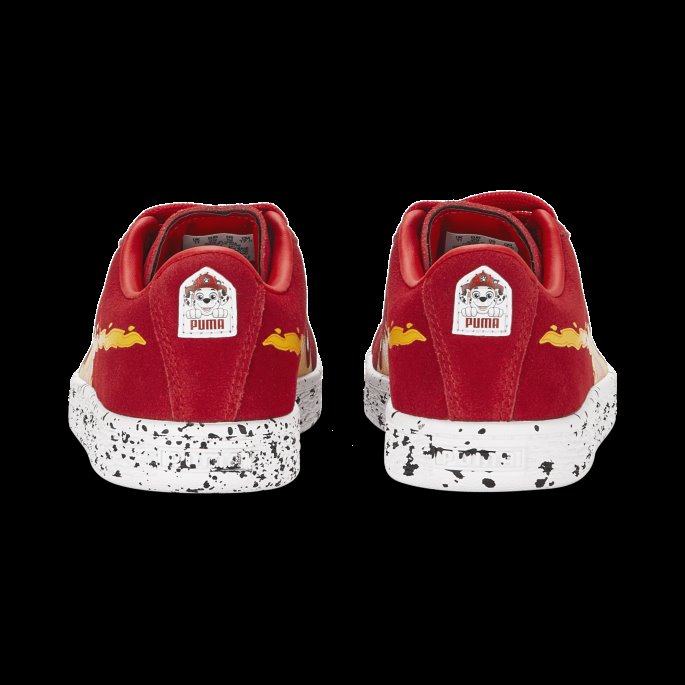 Puma På Tilbud X Paw Patrol Semsket Sneakers Barn Høyrisiko Rød-hvit