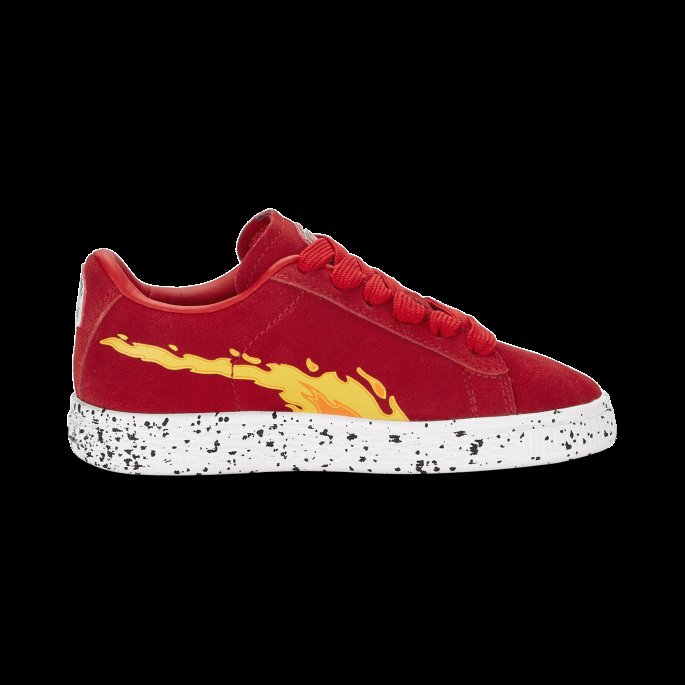 Puma På Tilbud X Paw Patrol Semsket Sneakers Barn Høyrisiko Rød-hvit