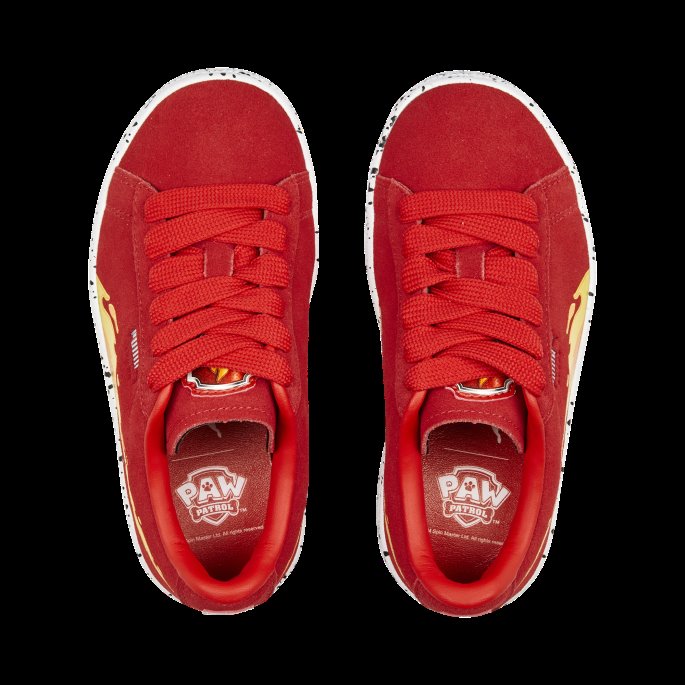 Puma På Tilbud X Paw Patrol Semsket Sneakers Barn Høyrisiko Rød-hvit