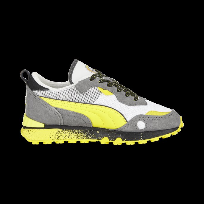 Puma På Tilbud X Paw Patrol Rider Fv Joggesko Ungdom Castlerock-flammende Gul
