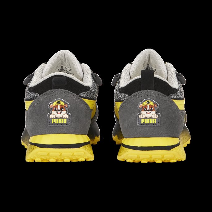 Puma På Tilbud X Paw Patrol Rider Fv Joggesko Barn Castlerock-flammende Gule