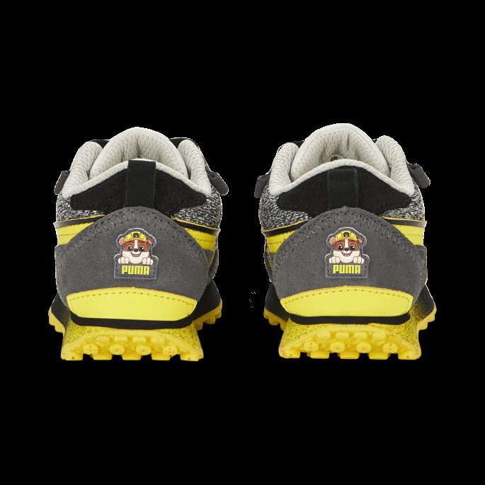 Puma På Tilbud X Paw Patrol Rider Fv Infant Joggesko Castlerock-flammende Gule