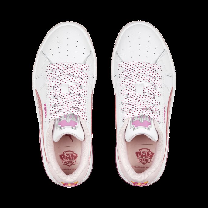 Puma På Tilbud X Paw Patrol Cali Star Joggesko Ungdom Hvit-orkide Rosa