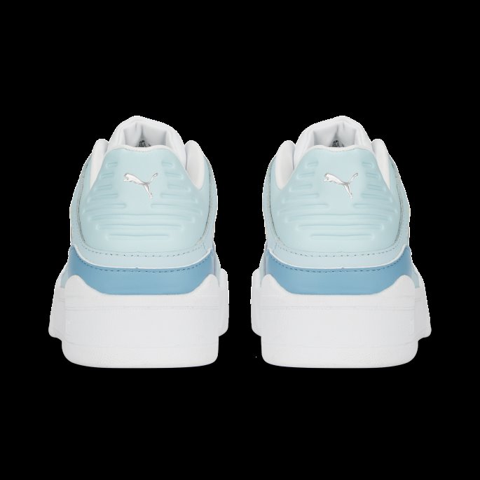 Puma På Tilbud Slipstream Jente Joggesko Hvit-aqua-søt Lavendel