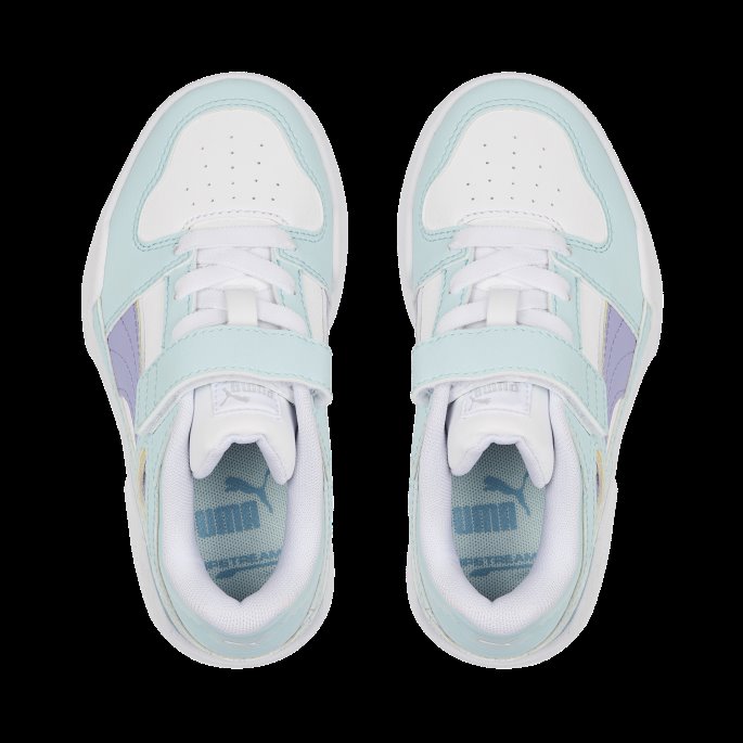 Hvit-aqua-søt Lavendel Slipstream Jenter Alternativ Lukking Barnejoggesko Puma På Tilbud