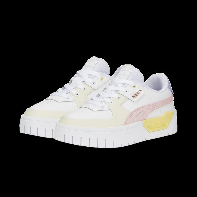 Hvit-urørt-mandelblomst Cali Dream Pastell Joggesko Store Barn Puma På Tilbud