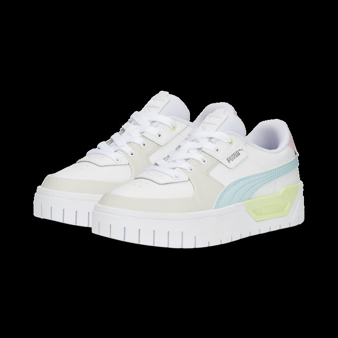 Hvit-nimbus Sky-lys Aqua Puma På Tilbud Cali Dream Pastell Joggesko Store Barn