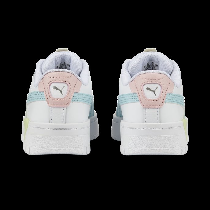 Cali Dream Pastell Små Joggesko For Barn Hvit-nimbus Cloud-light Aqua Puma På Tilbud