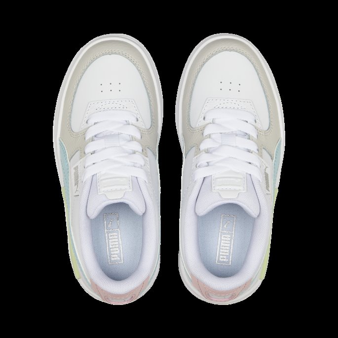 Cali Dream Pastell Små Joggesko For Barn Hvit-nimbus Cloud-light Aqua Puma På Tilbud