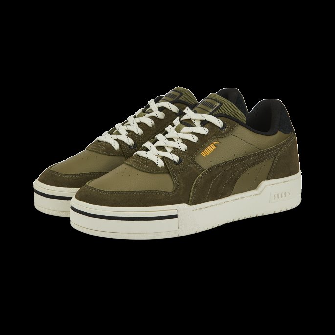 Brent Oliven-dype Oliven-svart Ca Pro Lux Safari Joggesko Puma På Tilbud