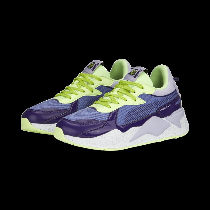Indigo-lavendel-fizzy Light Puma På Tilbud X Masters Of The Universe Rs-x Skjelett Joggesko