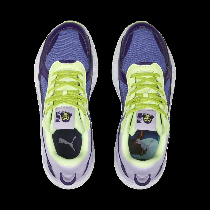 Indigo-lavendel-fizzy Light Puma På Tilbud X Masters Of The Universe Rs-x Skjelett Joggesko