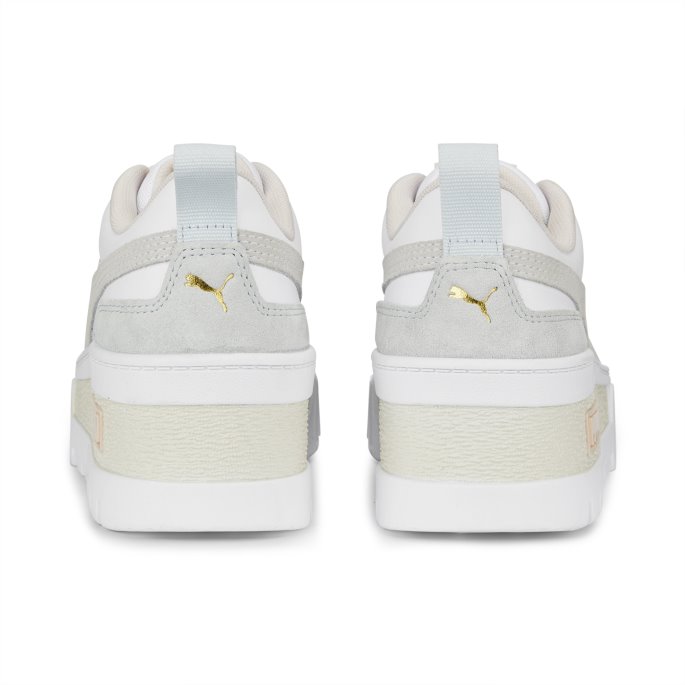 Mayze Wedge Pastell Dame Joggesko Puma På Tilbud Hvit