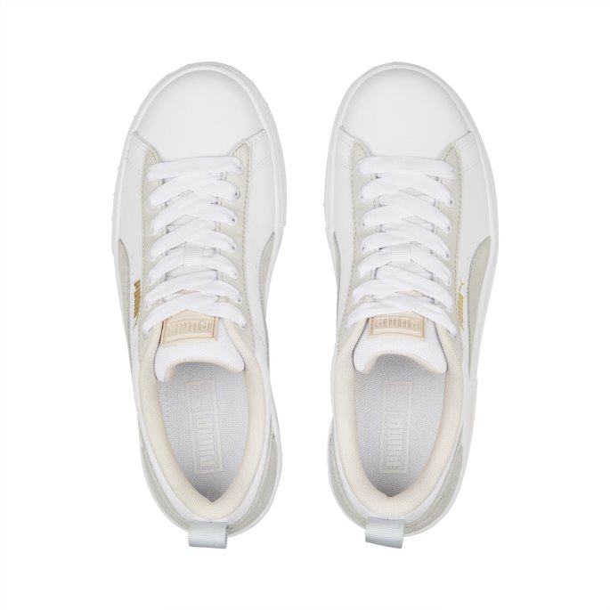 Mayze Wedge Pastell Dame Joggesko Puma På Tilbud Hvit