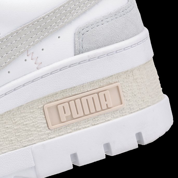 Mayze Wedge Pastell Dame Joggesko Puma På Tilbud Hvit