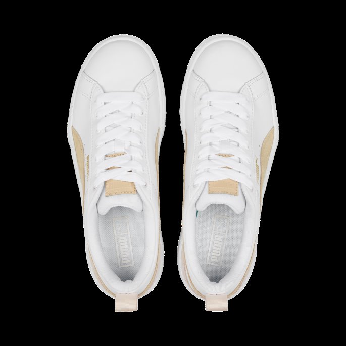 Mayze Wedge Pastell Dame Joggesko Hvit-lys Sand Puma På Salg