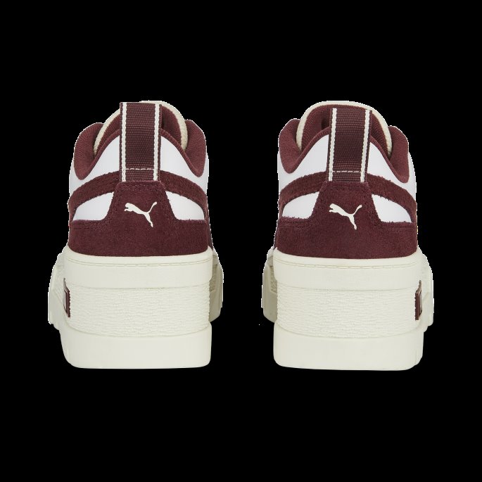 Mayze Wedge Ivy League Dame Joggesko Puma På Tilbud Hvit-aubergine