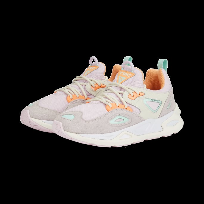 Rosa Dame-lavendel Tåke Puma På Tilbud Trc Blaze Candy Dame Joggesko