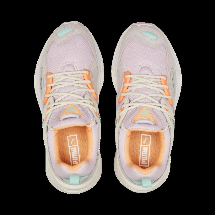 Rosa Dame-lavendel Tåke Puma På Tilbud Trc Blaze Candy Dame Joggesko