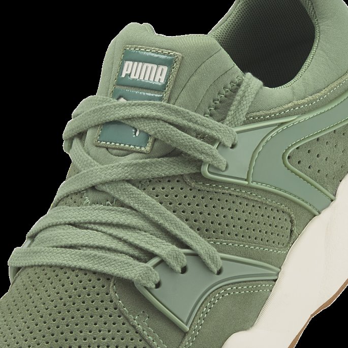 Puma På Tilbud Støvete Grønn-ørkenbrune Mmq Blaze Of Glory Joggesko