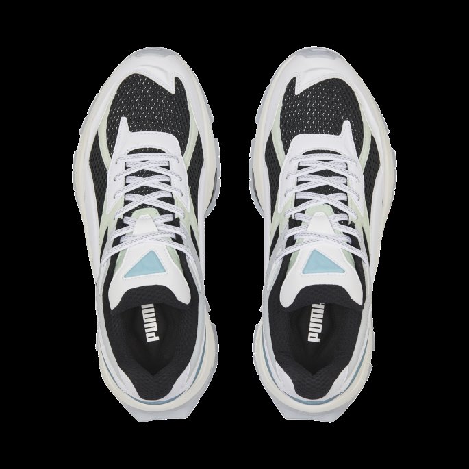 Hvit-svart Puma På Tilbud Nano Odyssey Joggesko