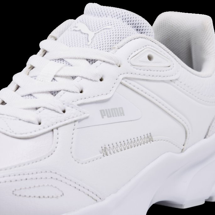Fs Runner Skinn Joggesko Dame Puma På Tilbud Hvit