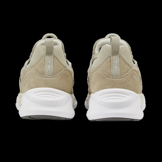 Puma På Tilbud Trc Blaze Tonal Joggesko Pebble Grå-hvisker Hvit