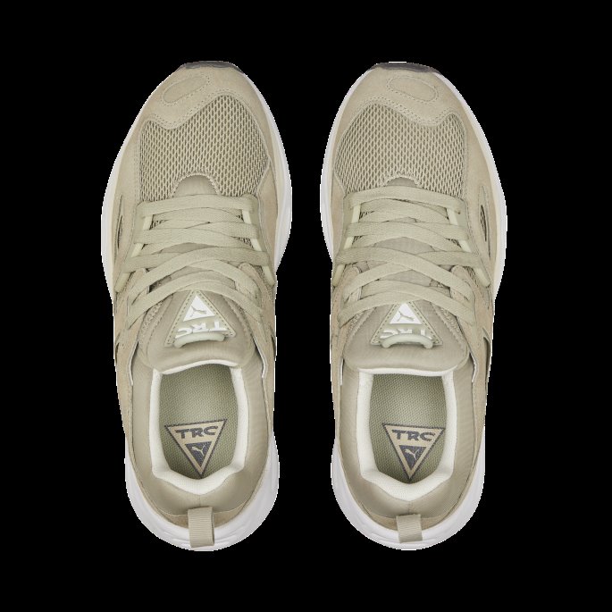Puma På Tilbud Trc Blaze Tonal Joggesko Pebble Grå-hvisker Hvit