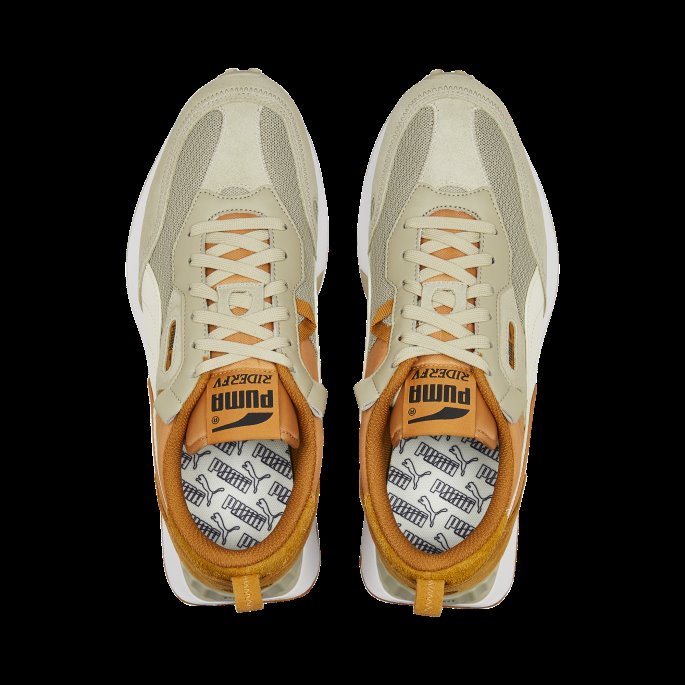 Pebble Grey-desert Tan Rider Fv Block Joggesko Puma På Tilbud