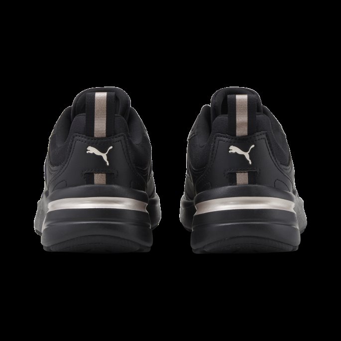 Puma På Tilbud Svart Fs Runner Metallic Joggesko Dame