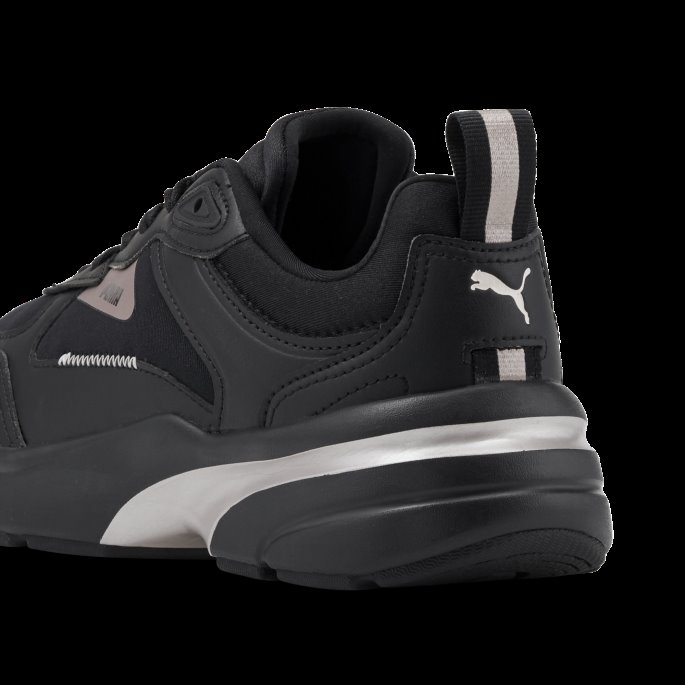 Puma På Tilbud Svart Fs Runner Metallic Joggesko Dame