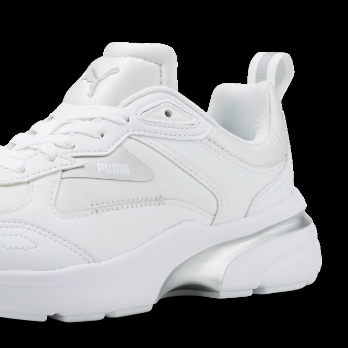 Hvit Fs Runner Metallic Joggesko Dame Puma På Tilbud