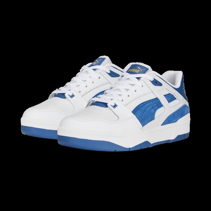 Slipstream Semsket Fs Sneakers Puma På Tilbud Hvit-lake Blå
