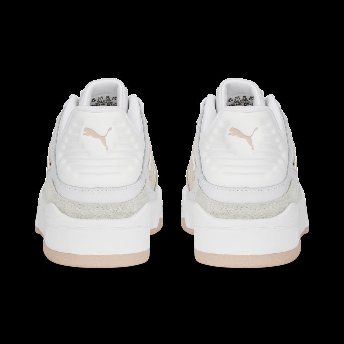 Puma På Tilbud Hvit-rose Kvarts Slipstream Semsket Fs Sneakers
